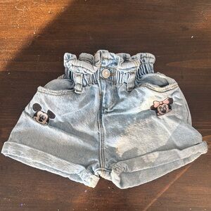 Disney Kids Denim Shorts - Light Blue